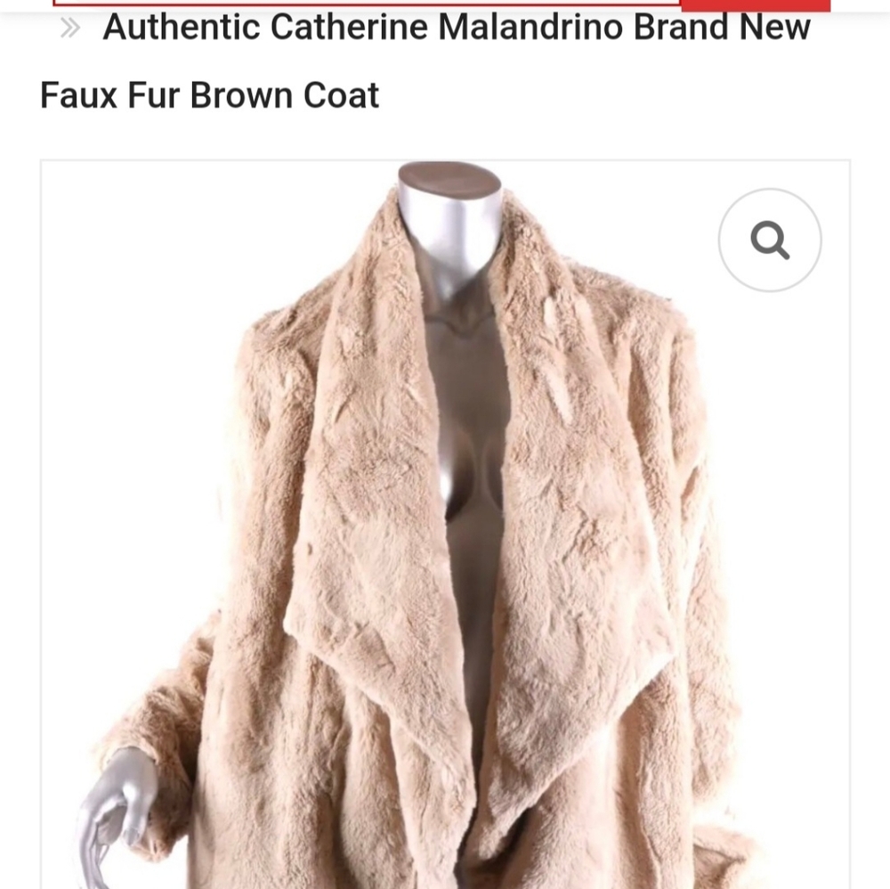 Tan teddy faux fur jacket